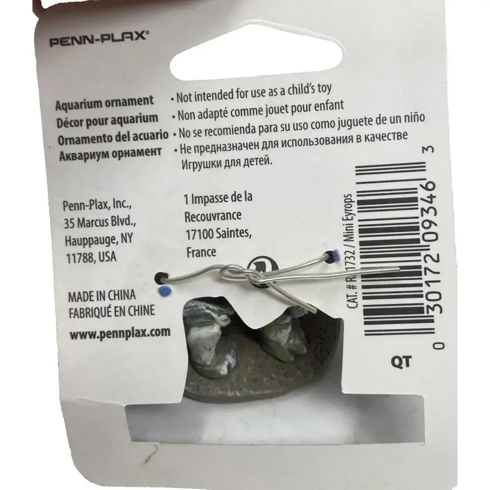 Penn Plax Glows in Dark Jurassic Dinosaur Aquarium Ornament Mini 2